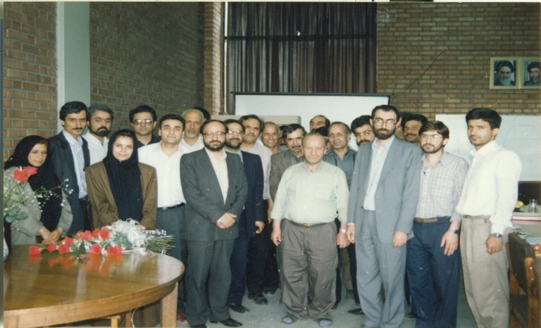 جمعی از اساتید و کارکنان دانشکده