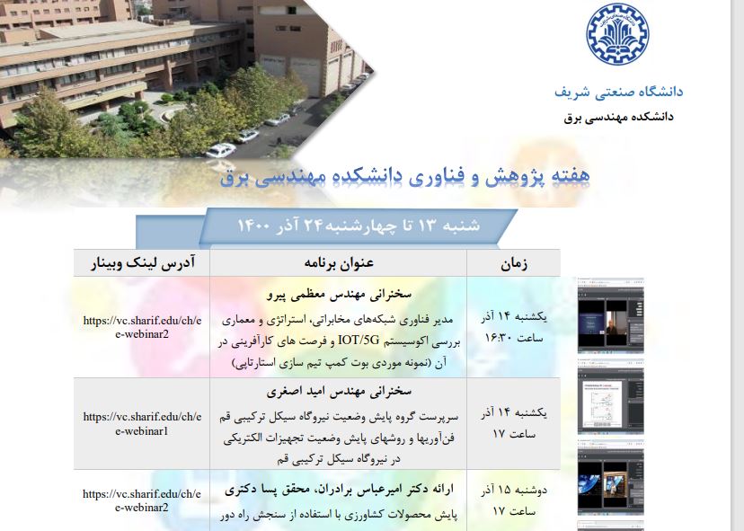 Research Week Programs